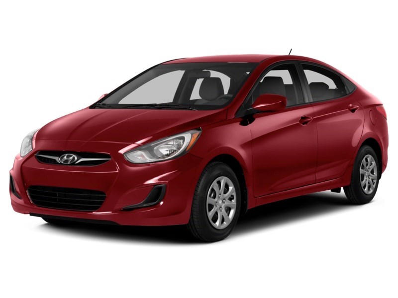 2014 Hyundai Accent 4dr Sdn Auto GL Boston Red Metallic  Shot 11