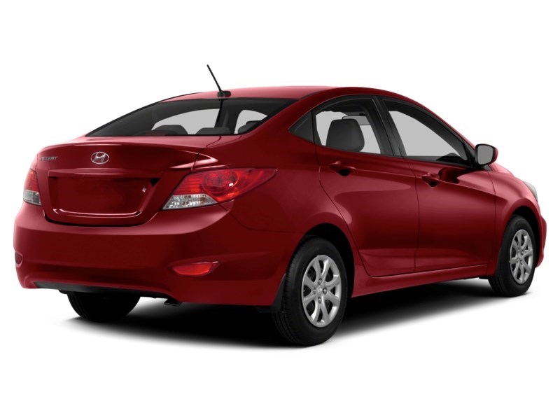 2014 Hyundai Accent 4dr Sdn Auto GL Boston Red Metallic  Shot 13