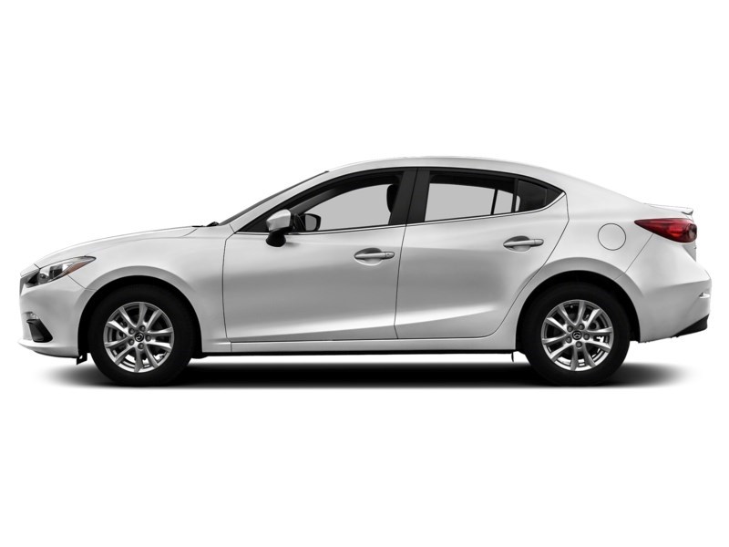 2015 Mazda Mazda3 4dr Sdn Auto GS Snowflake White Pearl  Shot 9