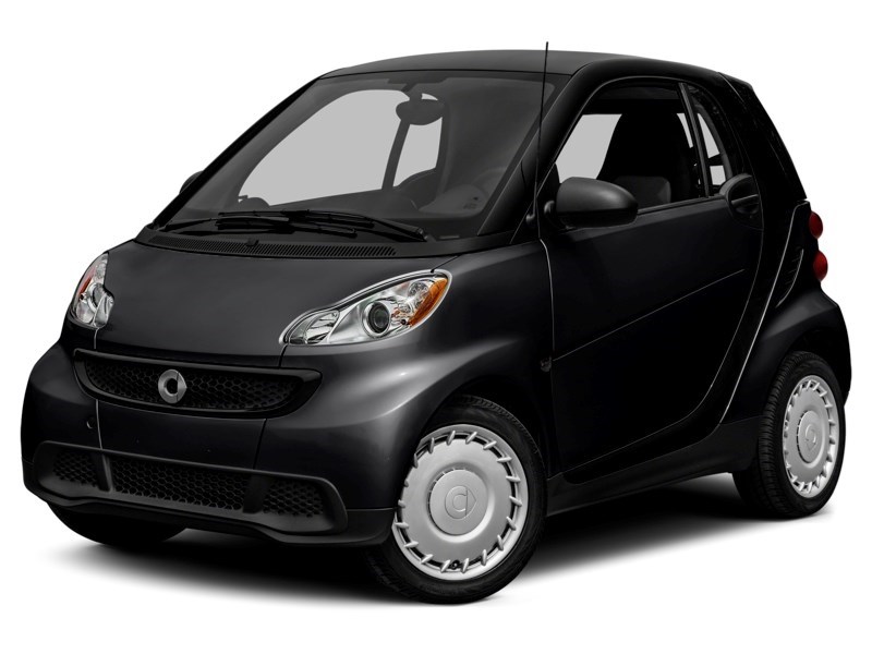 2015 smart fortwo 2dr Cpe Pure | 2 Sets of Tires Included! Deep Black  Shot 1