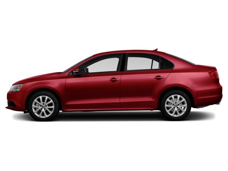 2014 Volkswagen Jetta 4dr 1.8 TSI Auto Comfortline Tornado Red  Shot 45