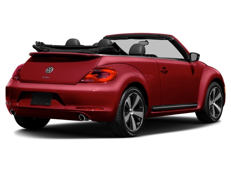 2015 Volkswagen The Beetle 2dr Conv 1.8 TSI Auto Comfortline Tornado Red w/Black Roof  Shot 2