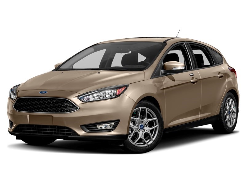 2018 Ford Focus SEL Hatch White Gold  Shot 7