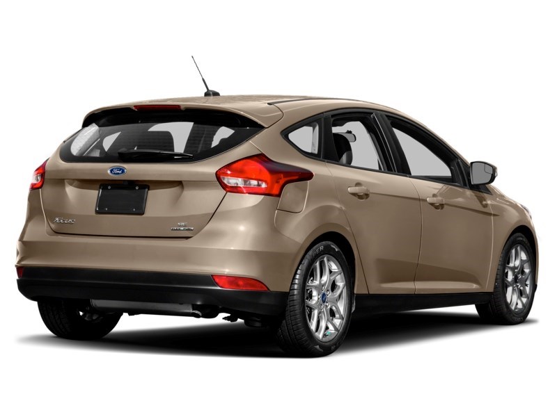 2018 Ford Focus SEL Hatch White Gold  Shot 8