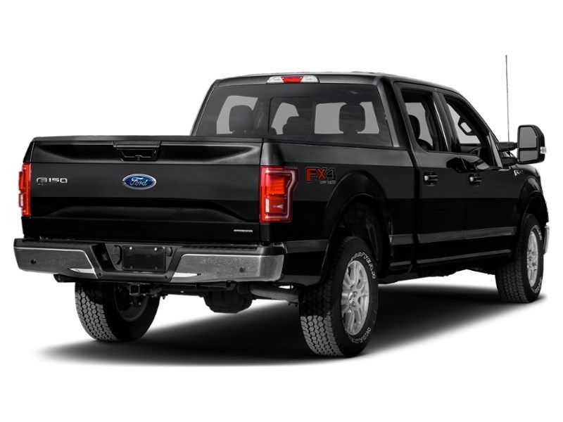 2016 Ford F-150 4WD SuperCrew 145" Lariat Shadow Black  Shot 2