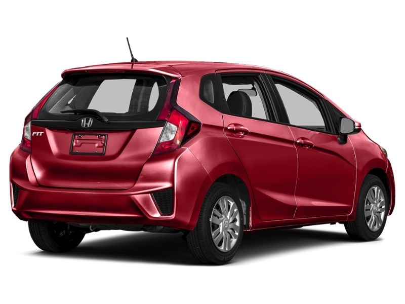 2015 Honda Fit 5dr HB CVT LX Milano Red  Shot 25
