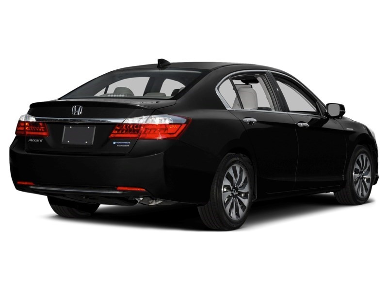 2015 Honda Accord Hybrid 4dr Sdn Touring Crystal Black Pearl  Shot 2
