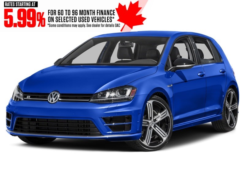 2017 Volkswagen Golf R 5dr HB Man Lapiz Blue Metallic  Shot 4