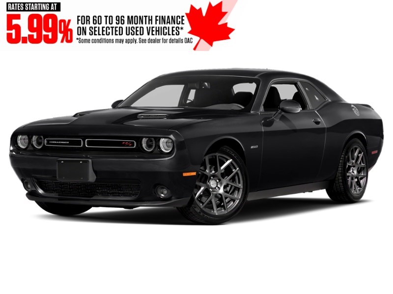 2017 Dodge Challenger 2dr Cpe R/T Shaker Pitch Black  Shot 22