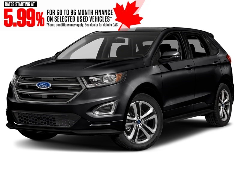 2016 Ford Edge 4dr Sport AWD Shadow Black  Shot 4