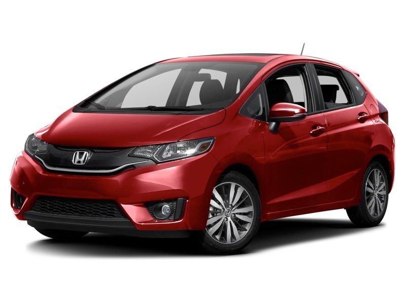 2016 Honda Fit 5dr HB CVT EX-L Navi Milano Red  Shot 20