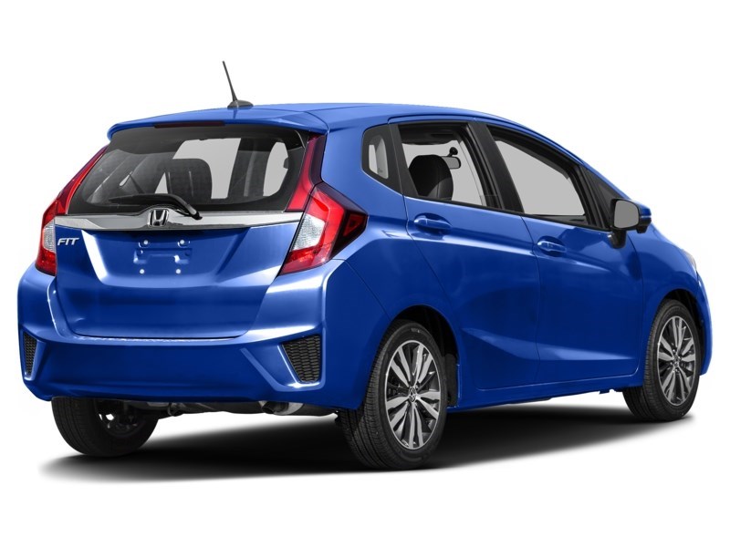 2016 Honda Fit 5dr HB CVT EX-L Navi Aegean Blue Metallic  Shot 2