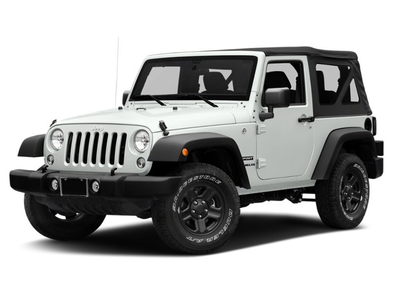 2017 Jeep Wrangler 4WD 2dr Sport Bright White  Shot 4