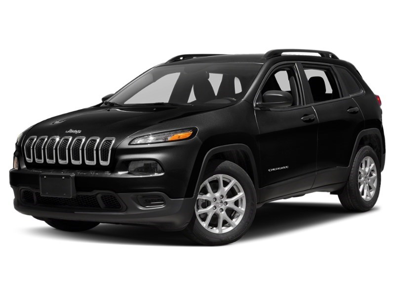 2014 Jeep Cherokee 4WD 4dr Sport Brilliant Black Crystal Pearlcoat  Shot 4