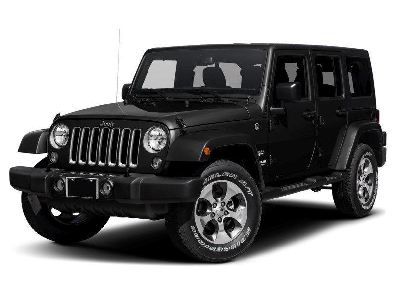2015 Jeep Wrangler Unlimited Sahara Black  Shot 4
