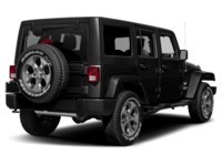 2015 Jeep Wrangler Unlimited Sahara Black  Shot 2