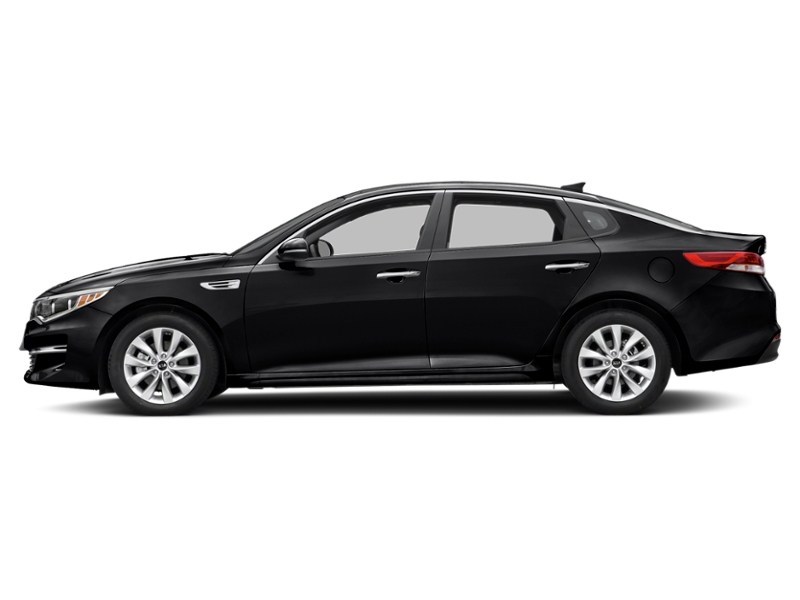 2018 Kia Optima LX Auto Ebony Black  Shot 3