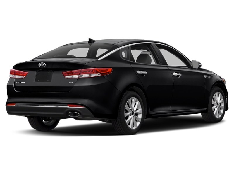 2018 Kia Optima LX Auto Ebony Black  Shot 2