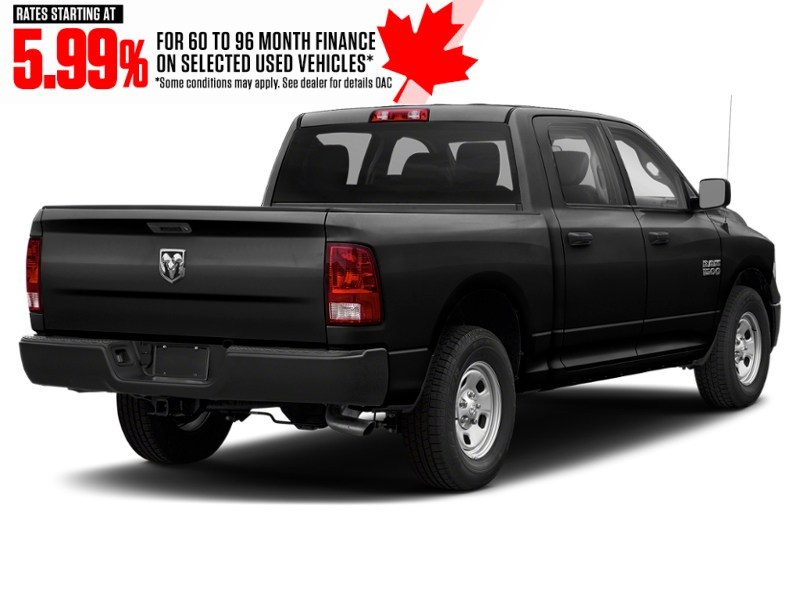 2018 RAM 1500 ST Brilliant Black Crystal Pearl  Shot 12