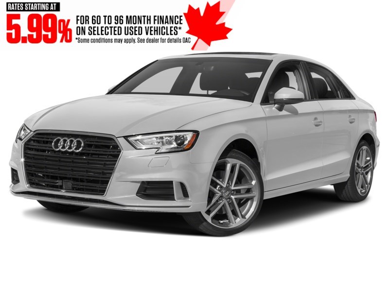 2020 Audi A3 Komfort 45 TFSI quattro Glacier White Metallic  Shot 11