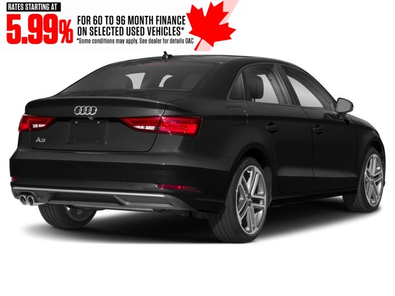 2020 Audi A3 Komfort 45 TFSI quattro Brilliant Black  Shot 19