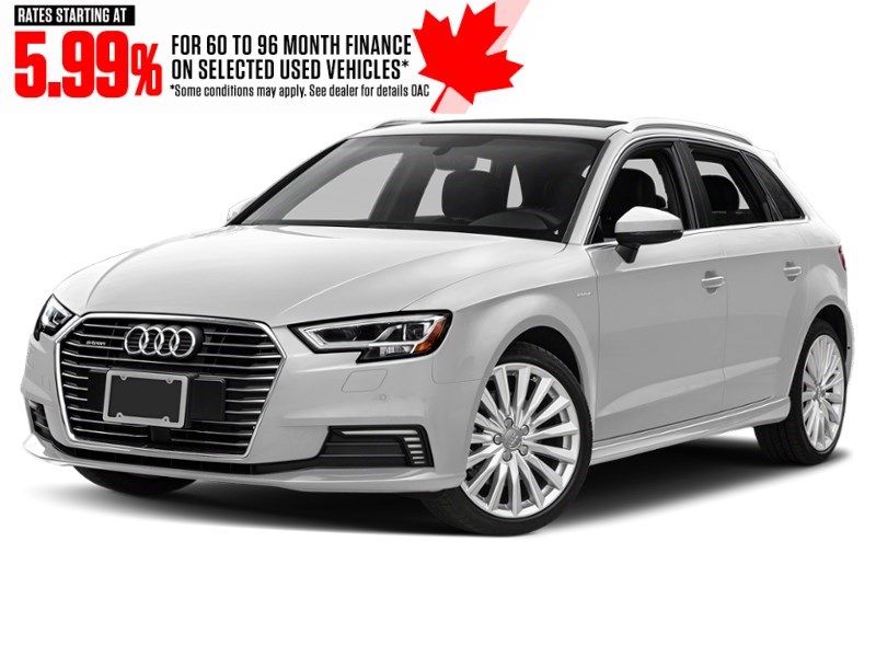 2018 Audi A3 e-tron 1.4 TFSI Technik Glacier White Metallic  Shot 1