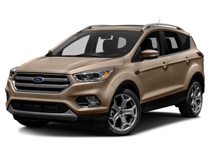 2017 Ford Escape 4WD 4dr Titanium White Gold  Shot 4