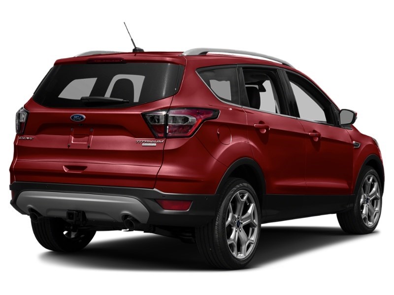2017 Ford Escape 4WD 4dr Titanium Ruby Red Metallic Tinted Clearcoat  Shot 32