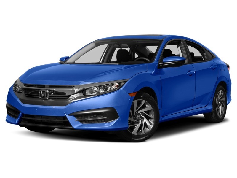 2017 Honda Civic 4dr CVT EX Aegean Blue Metallic  Shot 1