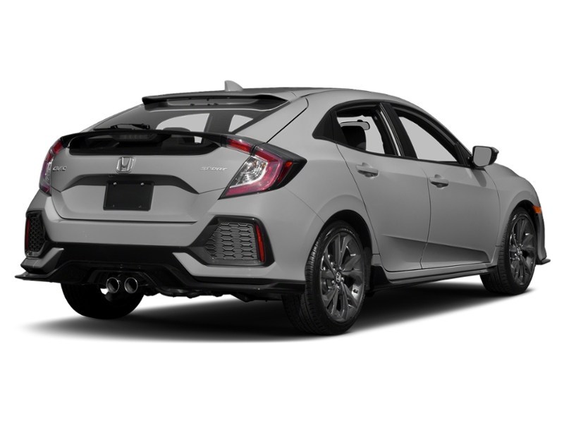 2017 Honda Civic 5dr CVT Sport w/Honda Sensing Lunar Silver Metallic  Shot 6
