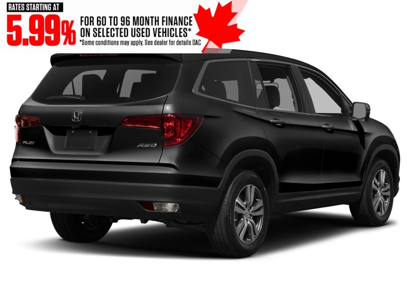 2017 Honda Pilot 4WD 4dr EX-L w/Navi Crystal Black Pearl  Shot 6