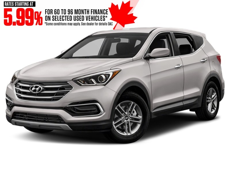 2017 Hyundai Santa Fe Sport AWD 4dr 2.4L SE Sparkling Silver  Shot 10