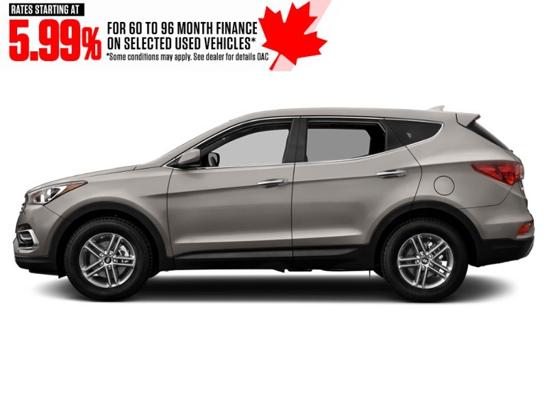 2017 Hyundai Santa Fe Sport AWD 4dr 2.4L SE Titanium Silver  Shot 3
