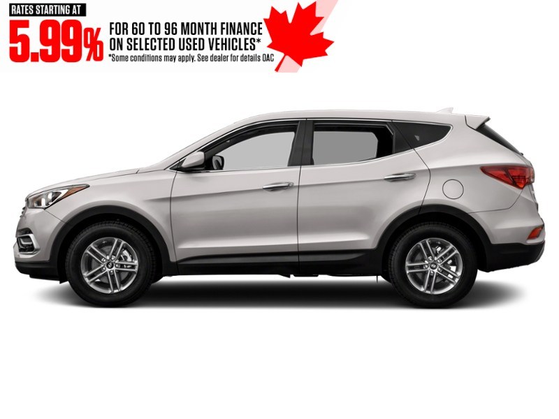 2017 Hyundai Santa Fe Sport AWD 4dr 2.4L SE Sparkling Silver  Shot 9