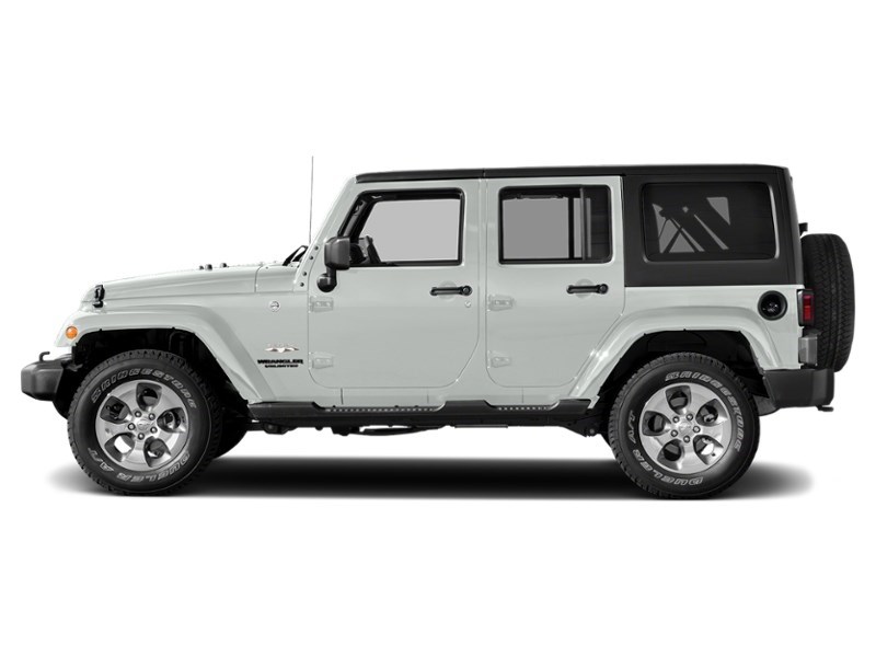 2018 Jeep Wrangler JK Unlimited Sahara 4x4 Bright White  Shot 5