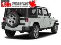 2017 Jeep Wrangler Unlimited 4WD 4dr Sahara Bright White  Shot 2