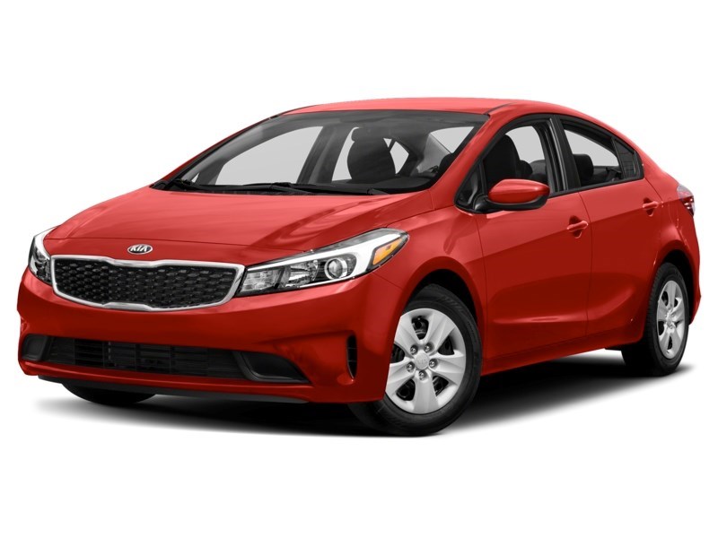 2018 Kia Forte LX Auto Radiant Red Metallic  Shot 4
