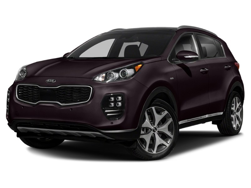 2018 Kia Sportage SX Turbo AWD w/Black Black Cherry  Shot 4