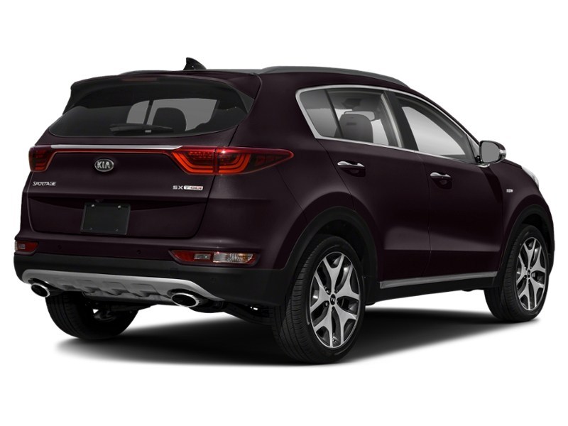2018 Kia Sportage SX Turbo AWD w/Black Black Cherry  Shot 2
