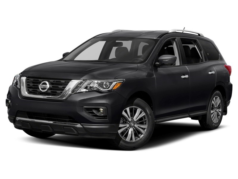 2019 Nissan Pathfinder 4x4 SL Premium Magnetic Black Metallic  Shot 7