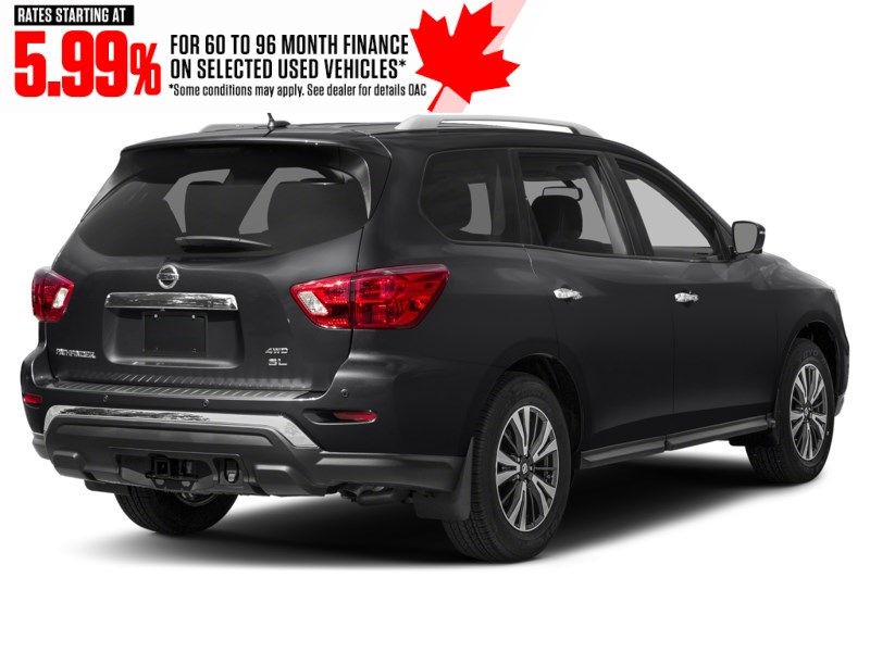 2020 Nissan Pathfinder 4x4 SL Premium Magnetic Black Metallic  Shot 12