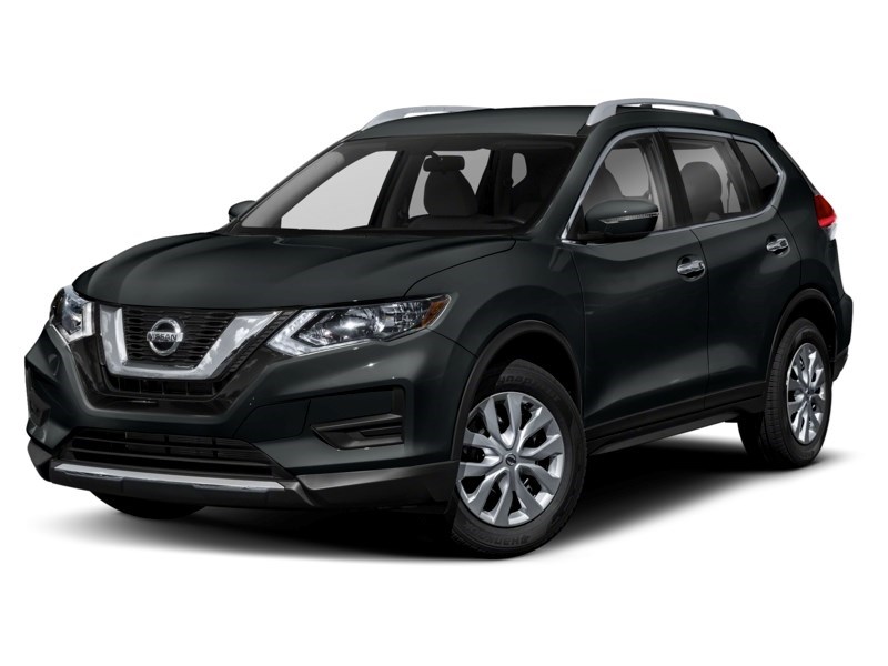 2017 Nissan Rogue FWD 4dr S Magnetic Black Metallic  Shot 1