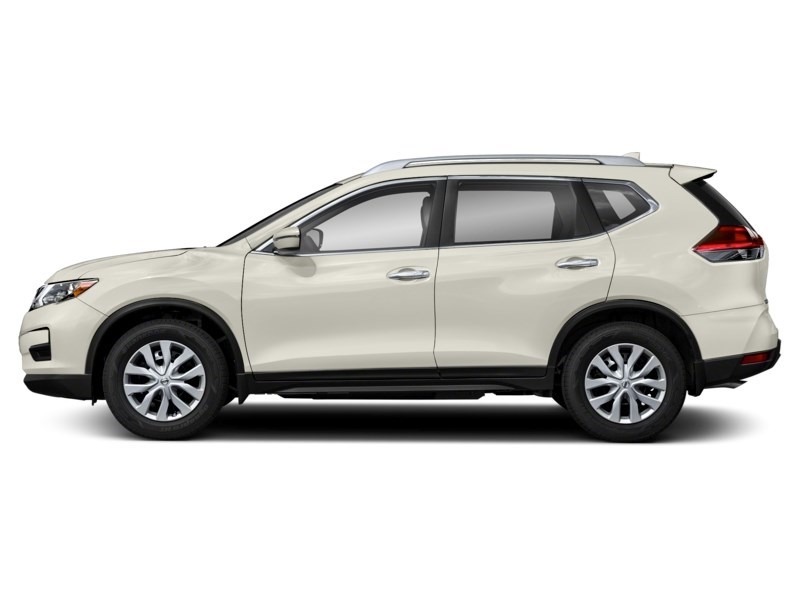 2017 Nissan Rogue S Glacier White  Shot 3
