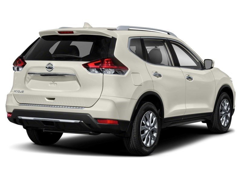 2017 Nissan Rogue S Glacier White  Shot 2