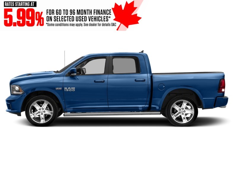 2017 RAM 1500 4WD Crew Cab 140.5" Sport Blue Streak Pearl  Shot 9