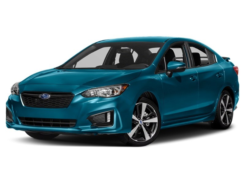 2018 Subaru Impreza 2.0i Sport-tech 4-door Auto w/EyeSight Pkg Island Blue Pearl  Shot 4