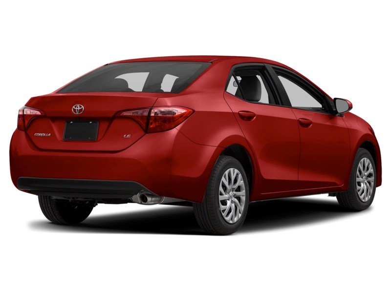2019 Toyota Corolla LE CVT Barcelona Red Metallic  Shot 2