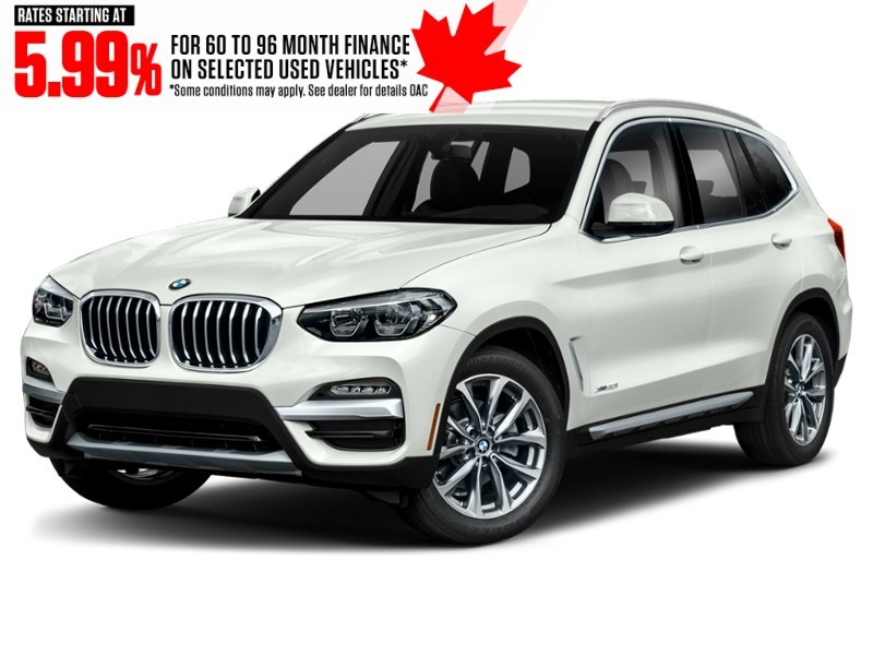 2021 BMW X3 xDrive30i Sports Activity Vehicle Alpine White  Shot 4