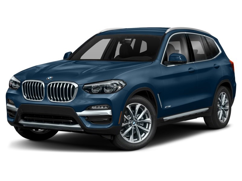 2019 BMW X3 M40i Sports Activity Vehicle Phytonic Blue Metallic  Shot 34