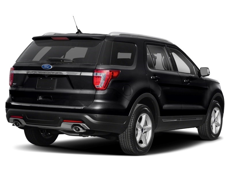 2018 Ford Explorer XLT 4WD Shadow Black  Shot 2